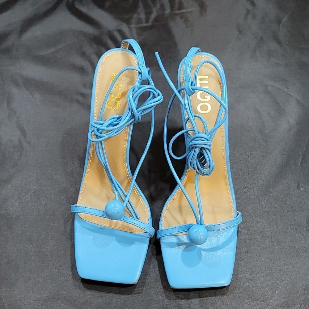 BRAND NEW EGO ROUND TOE WEDGE HEELS FOR WOMEN HIGH HEEL SANDAL